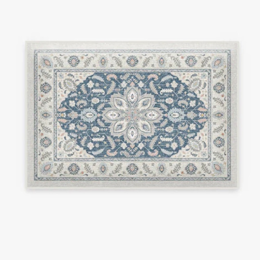 NWT Ruggable Safiya Teal Sage Bath Mat